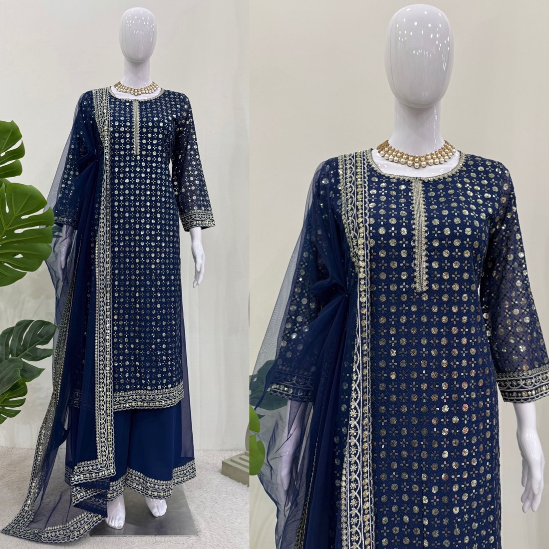 premium quality Faux Georgette Suit
