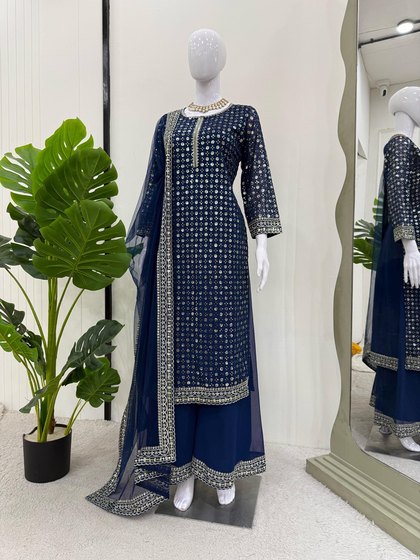 premium quality Faux Georgette Suit