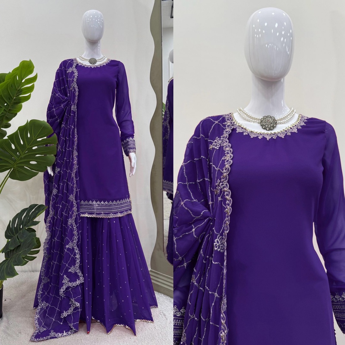 Gorgeous Top & Sarara Set