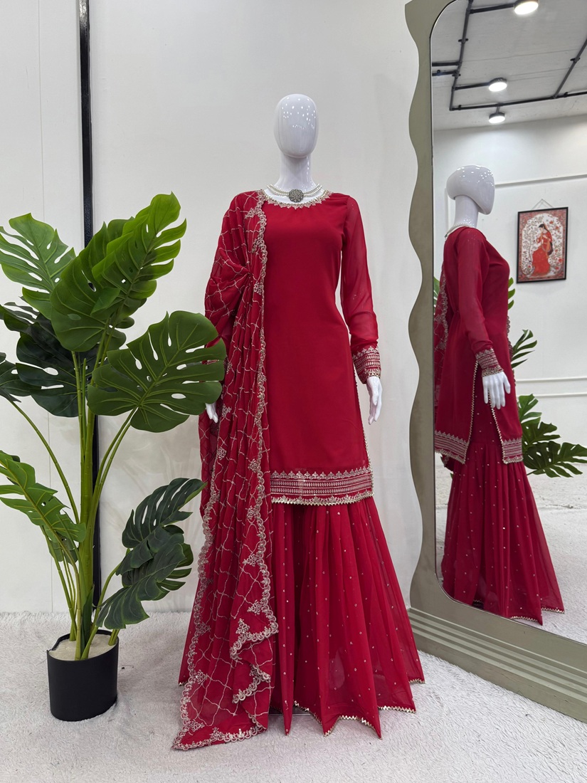 Gorgeous Top & Sarara Set