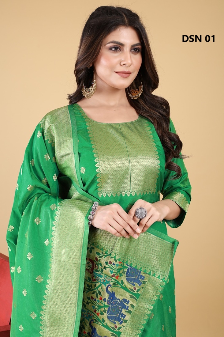 Premium Soft Silk Patola Suit