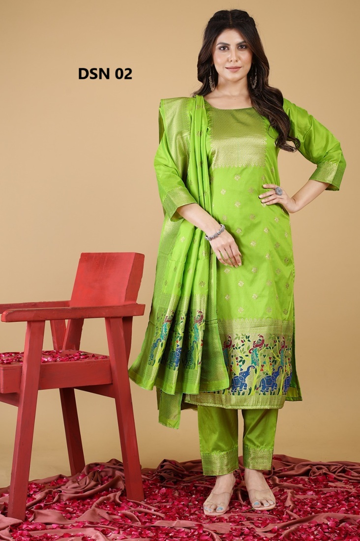 Premium Soft Silk Patola Suit