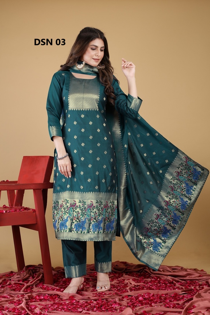 Premium Soft Silk Patola Suit