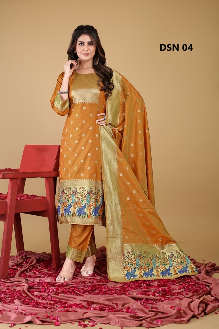 Premium Soft Silk Patola Suit