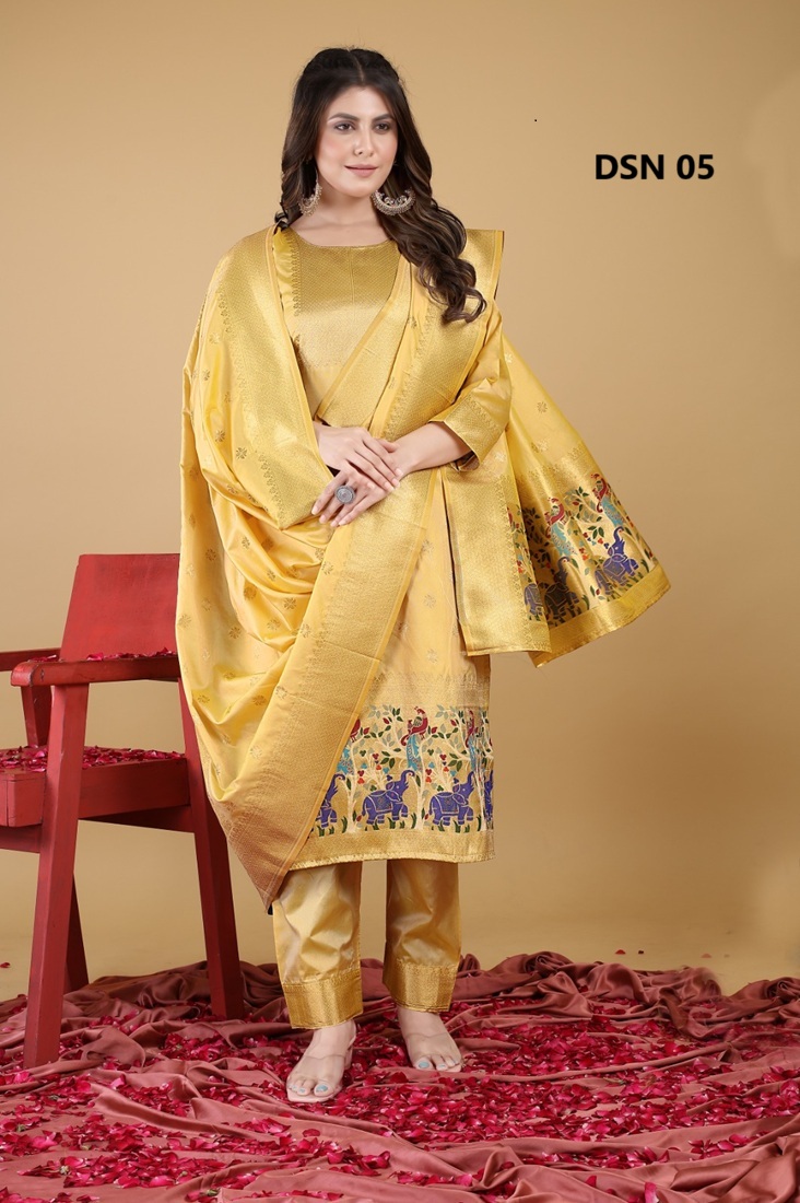 Premium Soft Silk Patola Suit