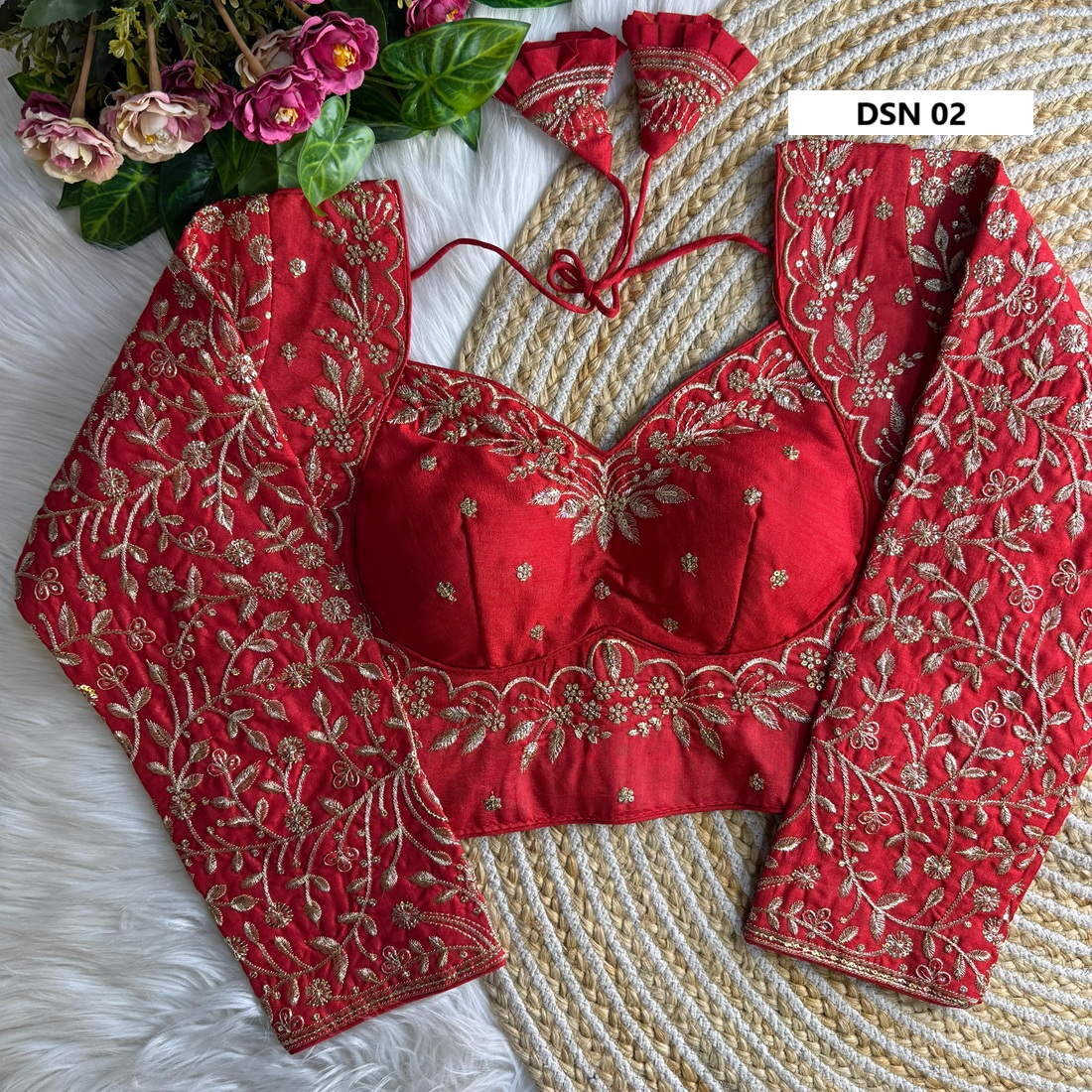 Madhubala Style Bridal Blouse