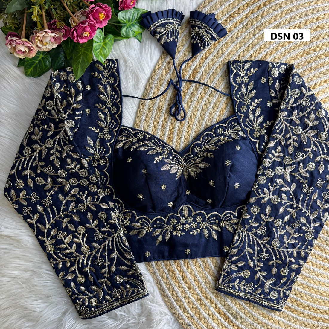 Madhubala Style Bridal Blouse