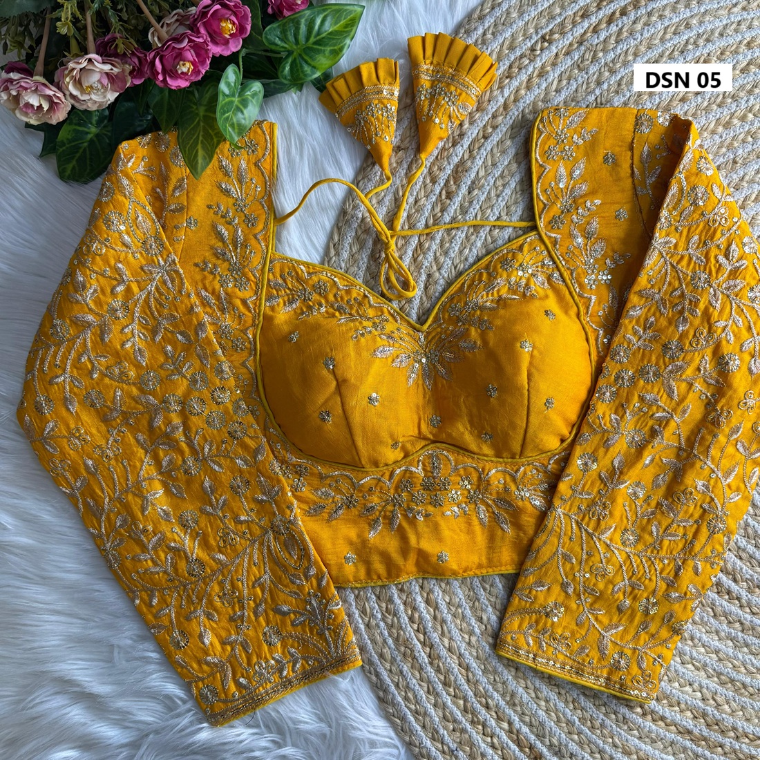 Madhubala Style Bridal Blouse