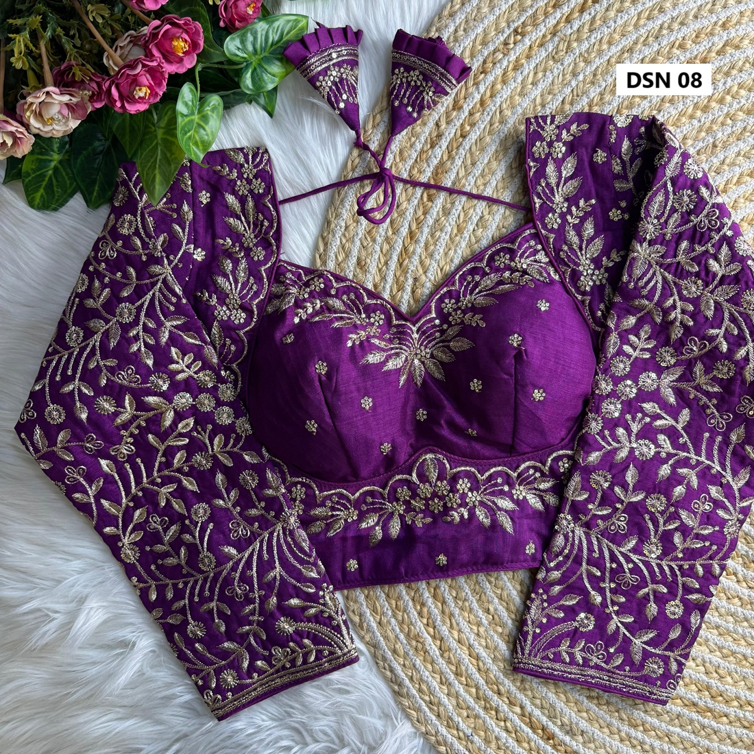 Madhubala Style Bridal Blouse