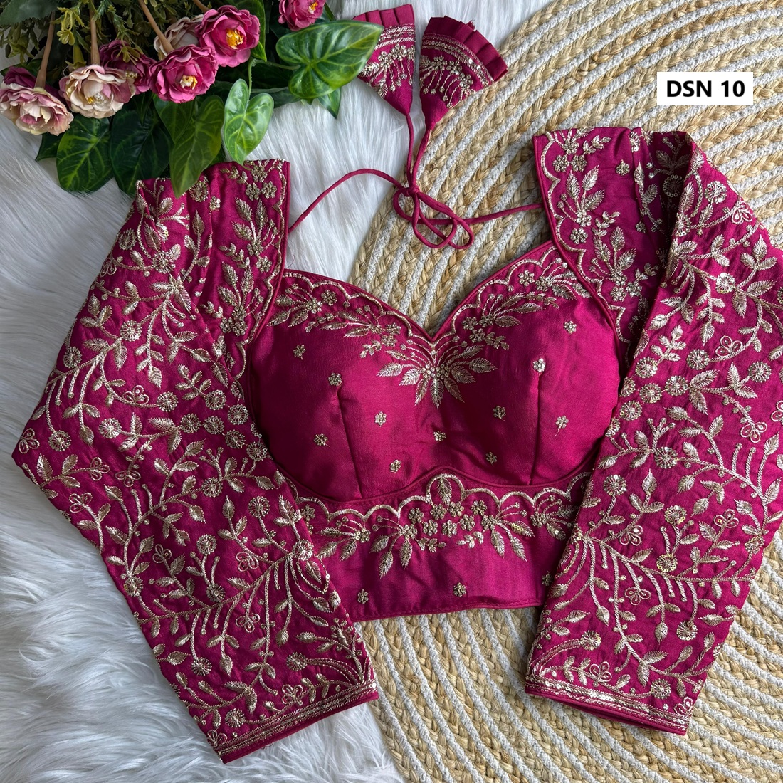 Madhubala Style Bridal Blouse