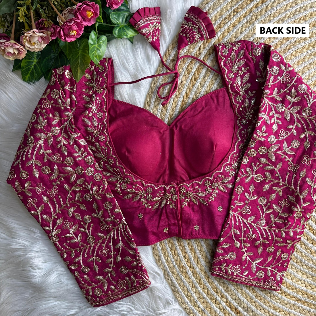 Madhubala Style Bridal Blouse