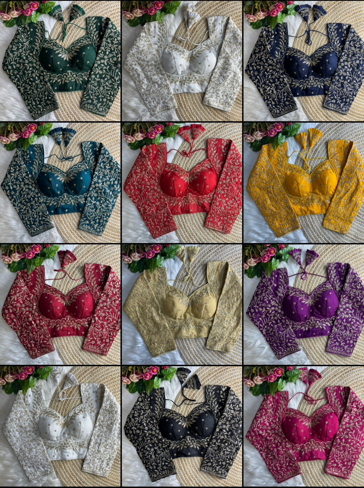 Madhubala Style Bridal Blouse