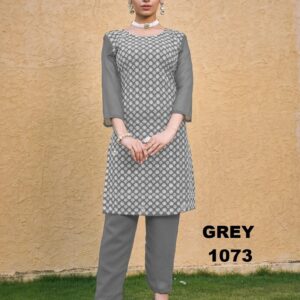 Chikan Embroidery Kurti