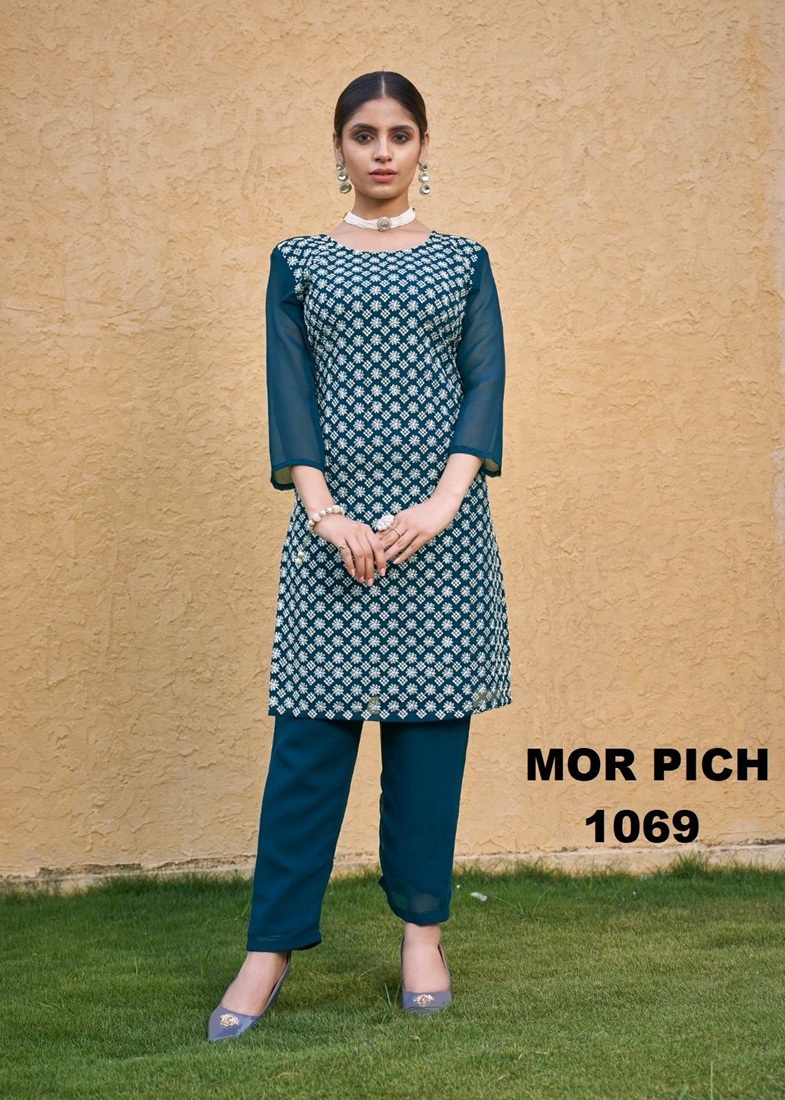 Chikan Embroidery Kurti
