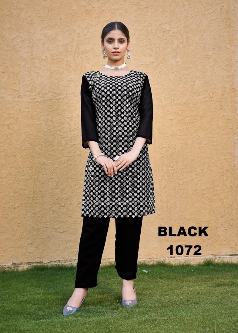 Chikan Embroidery Kurti