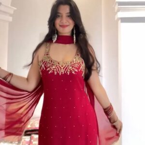 Designer Kurti Sarara set