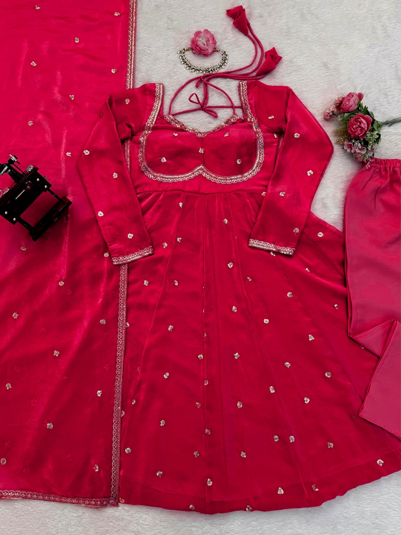 Premium Silk Anarkali