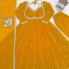 Faux Georgette Anarkali