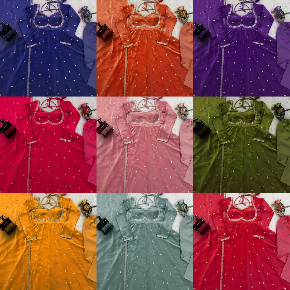 Premium Silk Anarkali