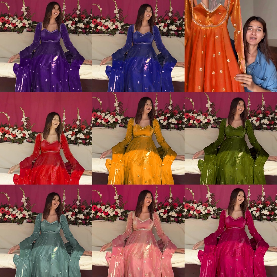 Premium Silk Anarkali