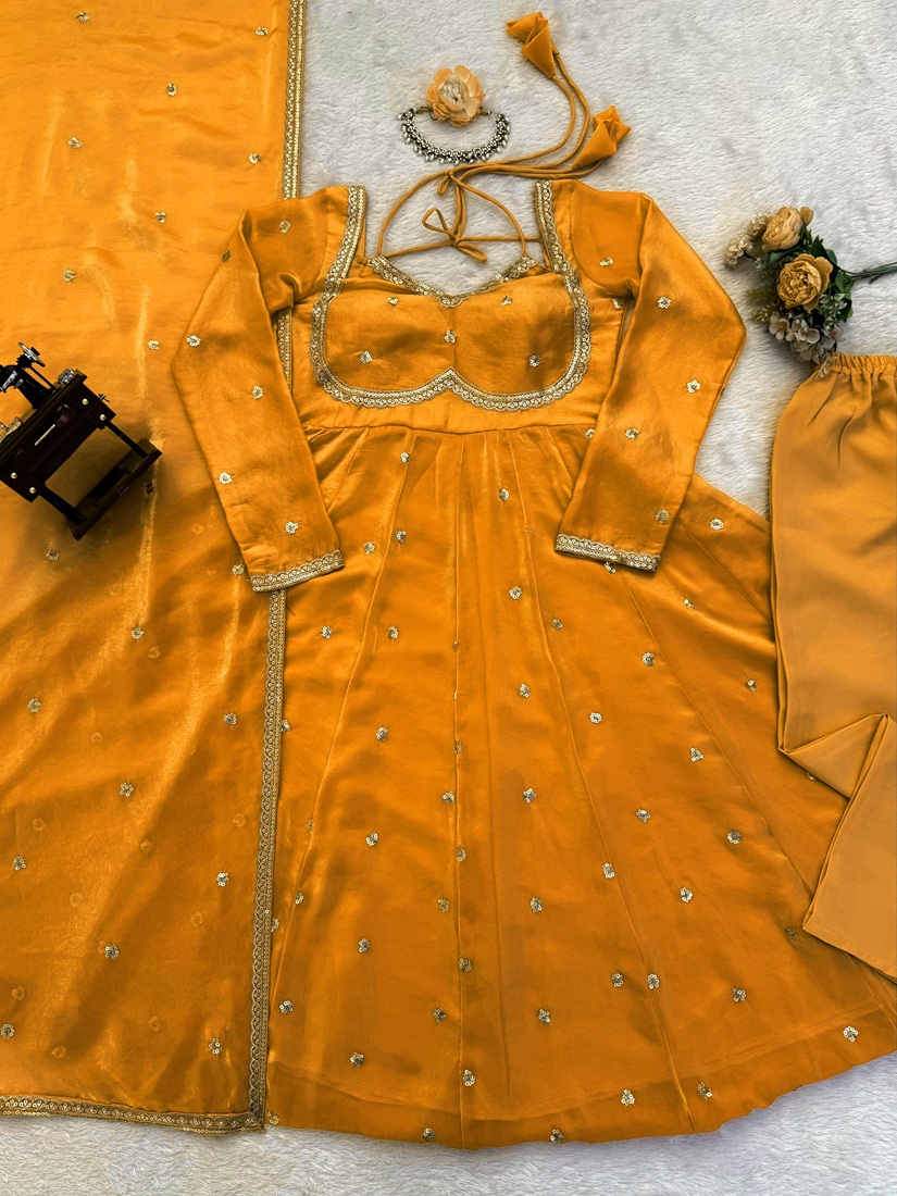 Premium Silk Anarkali